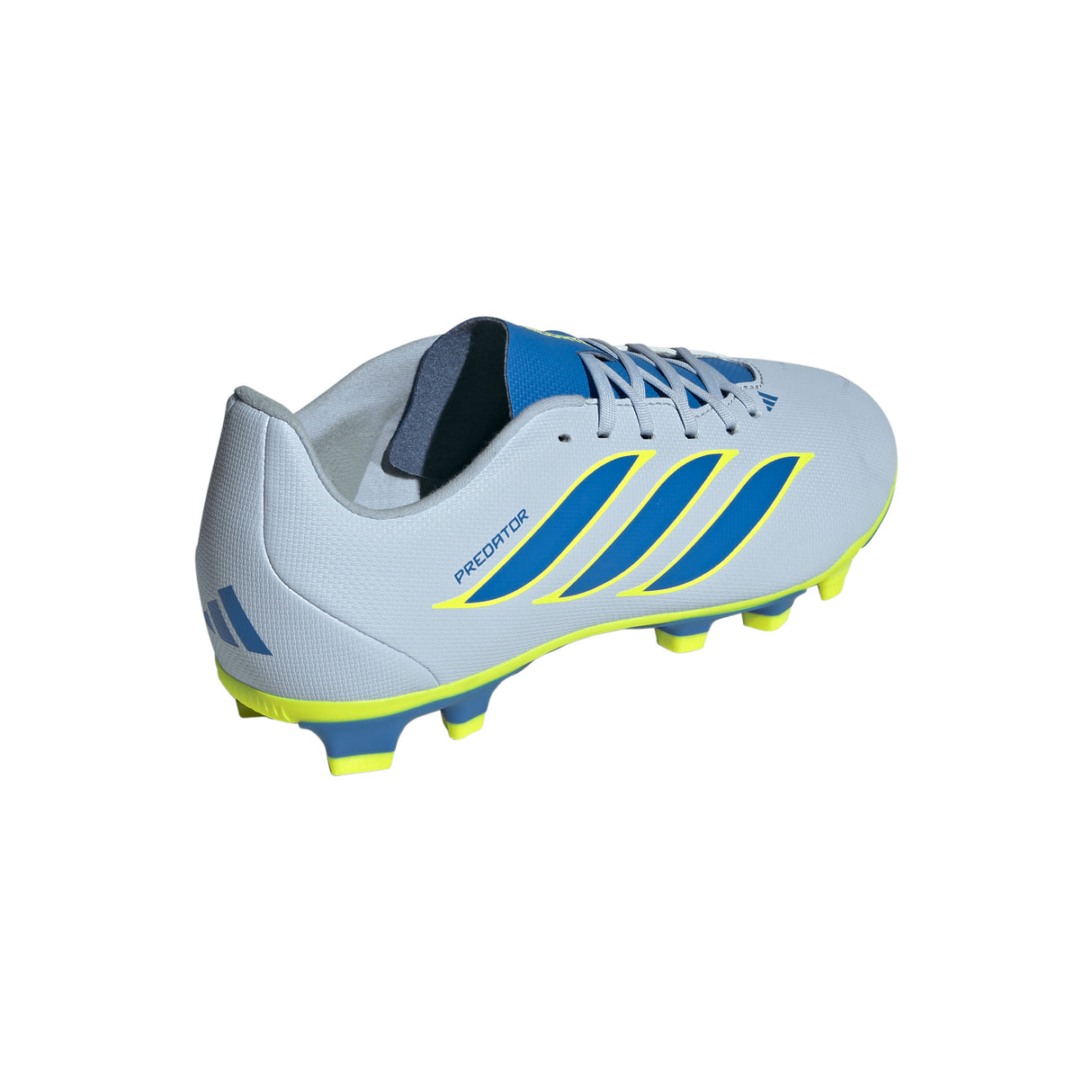 adidas Predator Club FG/MG Firm Ground/Multi Ground Youth Soccer Cleats - Sky/Blue/Yellow