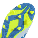 adidas Predator Club FG/MG Firm Ground/Multi Ground Youth Soccer Cleats - Sky/Blue/Yellow
