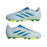 adidas Predator Club FG/MG Firm Ground/Multi Ground Youth Soccer Cleats - Sky/Blue/Yellow