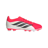 adidas Predator Club FG/MG Firm Ground/Multi Ground Youth Soccer Cleats - Red/Black/White