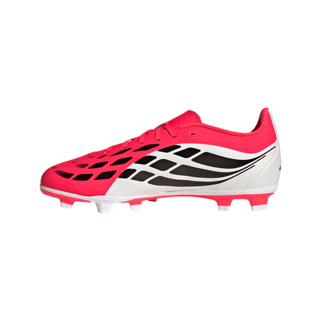 adidas Predator Club FG/MG Firm Ground/Multi Ground Youth Soccer Cleats - Red/Black/White