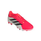 adidas Predator Club FG/MG Firm Ground/Multi Ground Youth Soccer Cleats - Red/Black/White