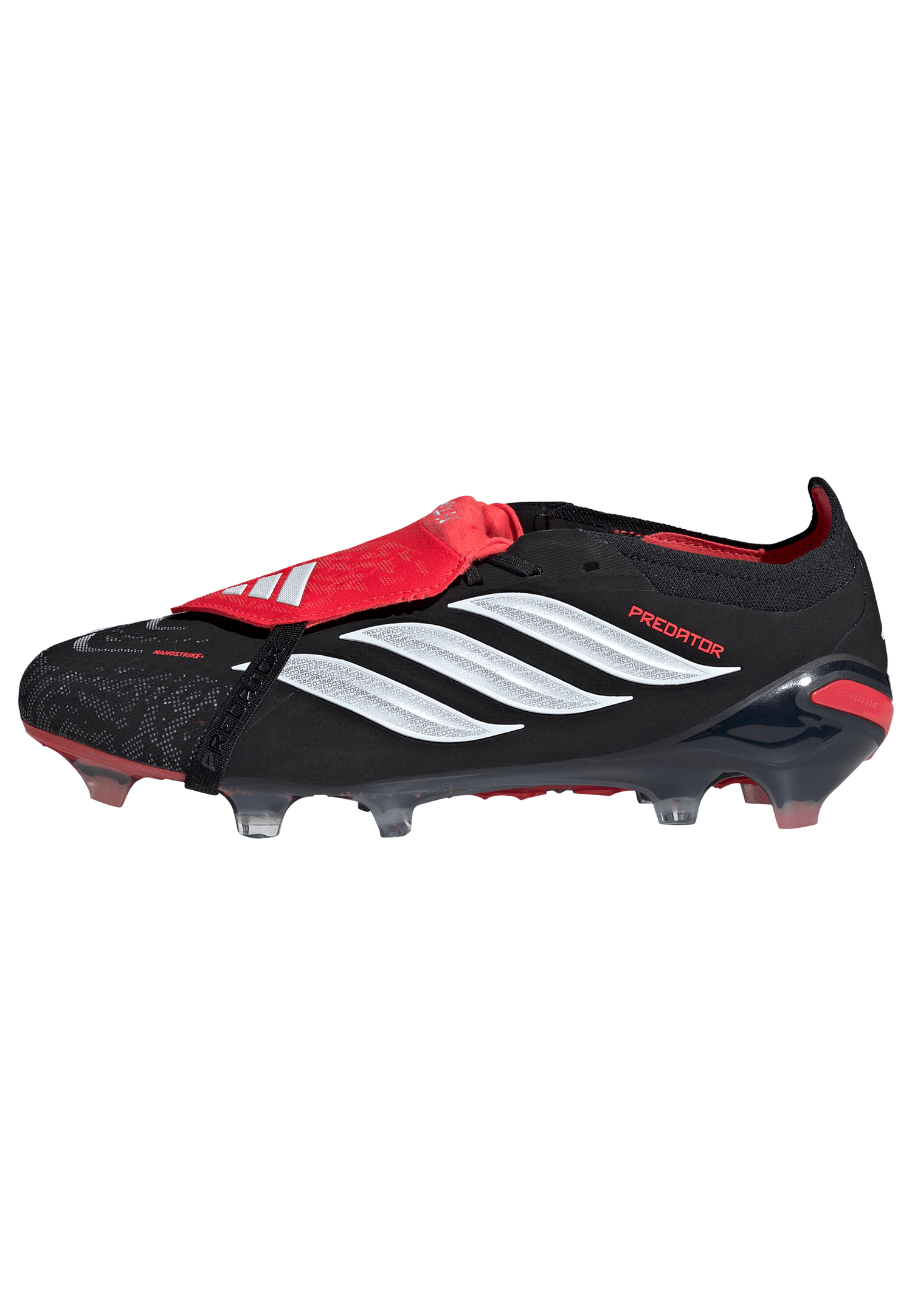 adidas Predator Elite Fold-Over Tongue FG Firm Ground Men´s Soccer Cleats - Black/White