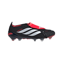 Tacos de fútbol para hombre adidas Predator Elite Fold-Over Tongue FG Firm Ground - Negro/Blanco