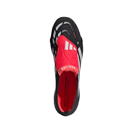 adidas Predator Elite Fold-Over Tongue FG Firm Ground Men´s Soccer Cleats - Black/White