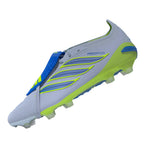 adidas Predator Elite Fold-Over Tongue FG Firm Ground Men's Soccer Cleats -Sky/Blue/Yellow