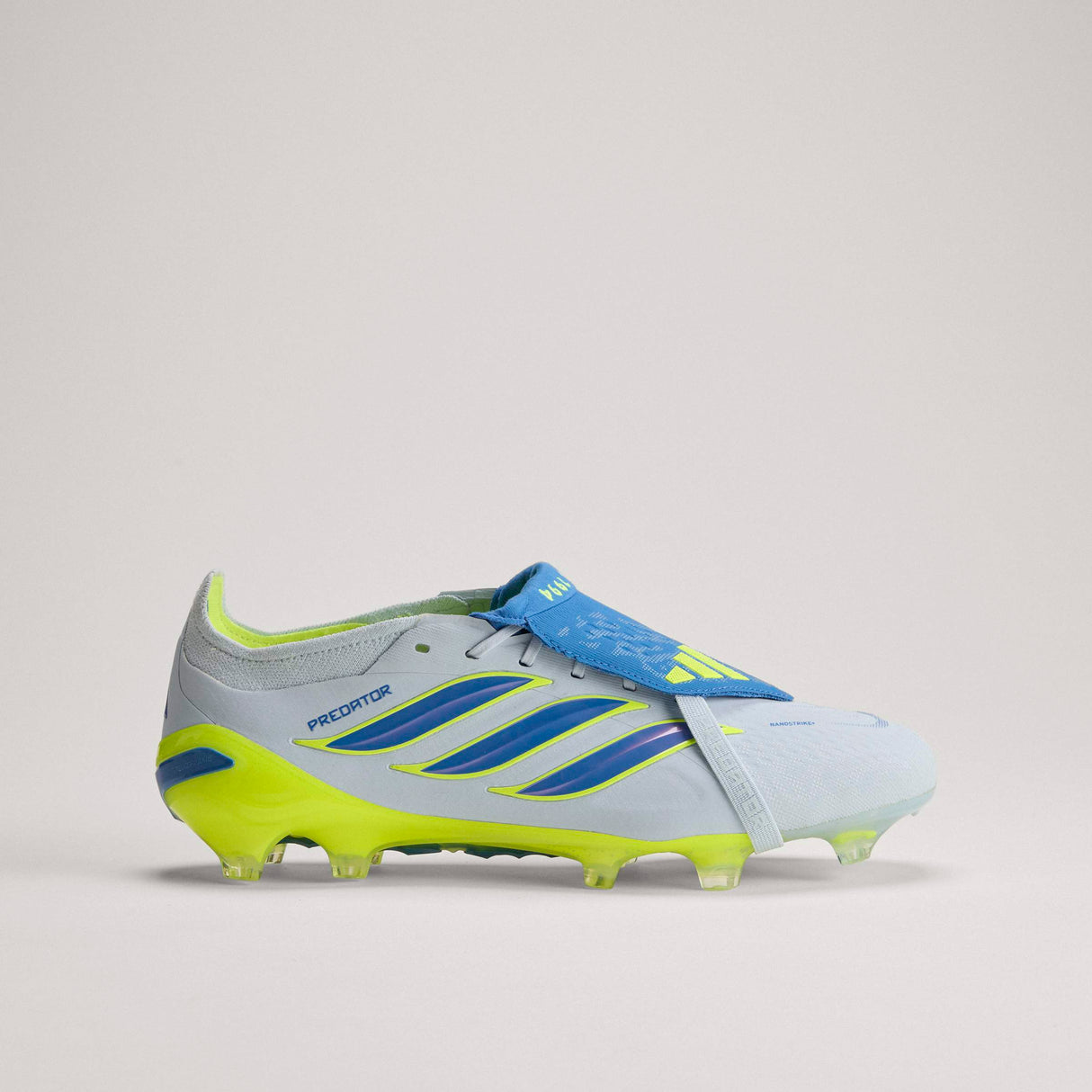 adidas Predator Elite Fold-Over Tongue FG Firm Ground Men's Soccer Cleats -Sky/Blue/Yellow
