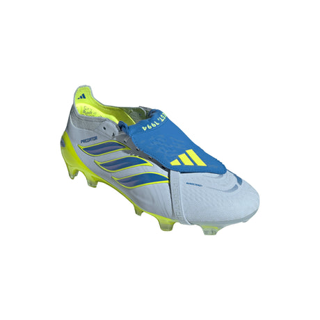 adidas Predator Elite Fold-Over Tongue FG Firm Ground Men's Soccer Cleats -Sky/Blue/Yellow