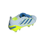 adidas Predator Elite Fold-Over Tongue FG Firm Ground Men's Soccer Cleats -Sky/Blue/Yellow