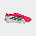 adidas Predator Elite Fold-Over Tongue FG Firm Ground Men's Soccer Cleats - Lucid Red/Black/White