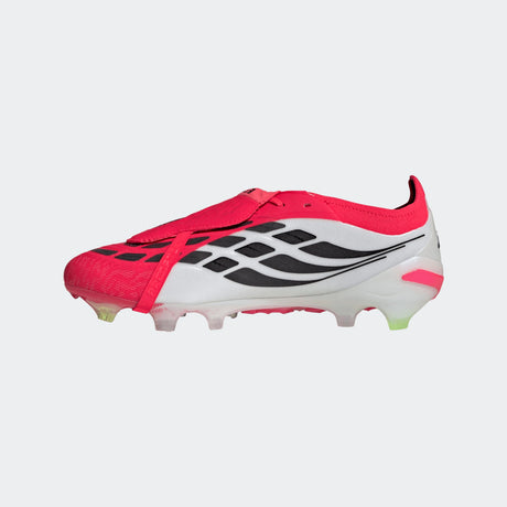 adidas Predator Elite Fold-Over Tongue FG Firm Ground Men's Soccer Cleats - Lucid Red/Black/White