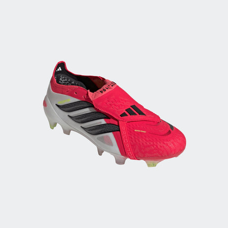 adidas Predator Elite Fold-Over Tongue FG Firm Ground Men's Soccer Cleats - Lucid Red/Black/White