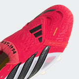 adidas Predator Elite Fold-Over Tongue FG Firm Ground Men's Soccer Cleats - Lucid Red/Black/White