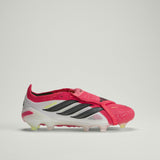 adidas Predator Elite Fold-Over Tongue FG Firm Ground Men's Soccer Cleats - Lucid Red/Black/White