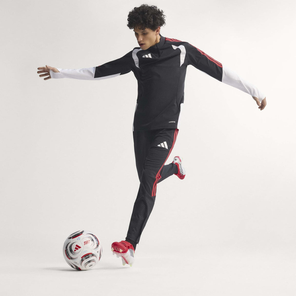 adidas Predator Elite Fold-Over Tongue FG Firm Ground Men's Soccer Cleats - Lucid Red/Black/White