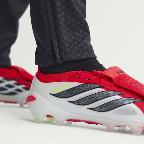 adidas Predator Elite Fold-Over Tongue FG Firm Ground Men's Soccer Cleats - Lucid Red/Black/White