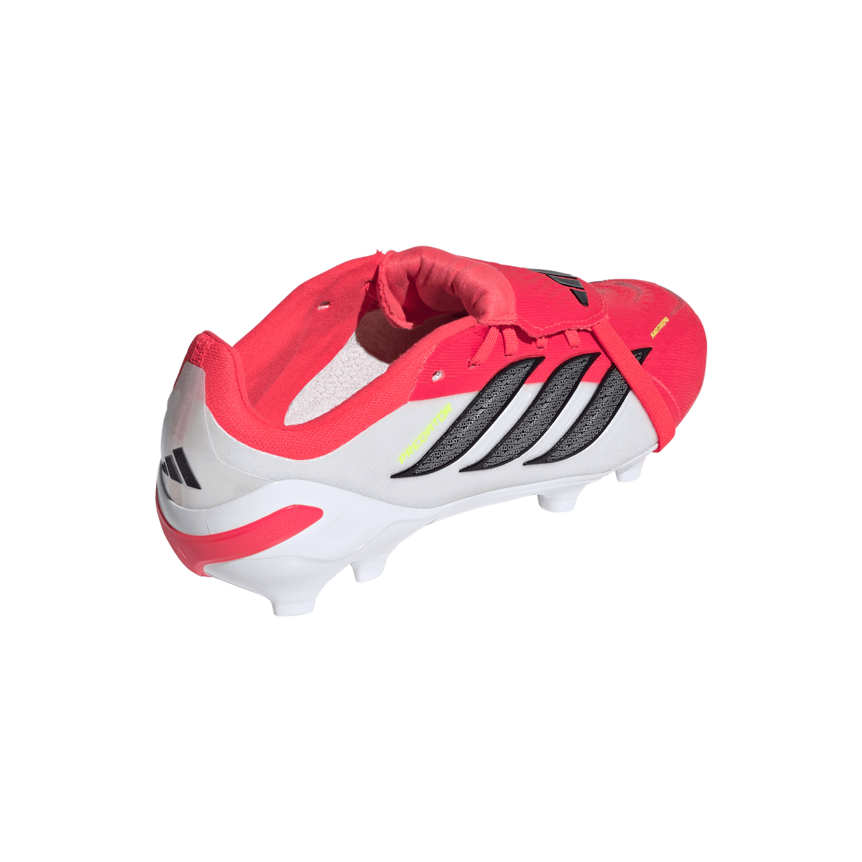 adidas Predator Elite Fold-Over Tongue FG Firm Ground Youth Soccer Cleats - Red/Black/White