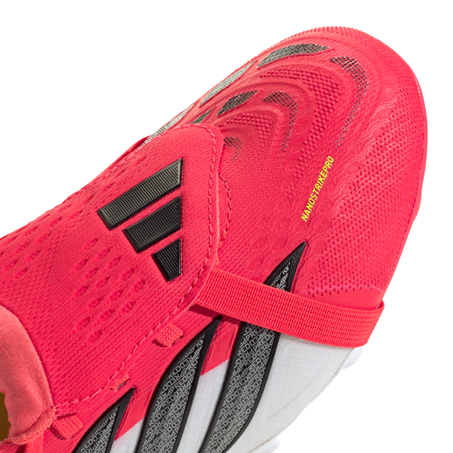 adidas Predator Elite Fold-Over Tongue FG Firm Ground Youth Soccer Cleats - Red/Black/White