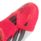 adidas Predator Elite Fold-Over Tongue FG Firm Ground Youth Soccer Cleats - Red/Black/White
