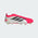 Botas de fútbol Adidas Predator Elite sin cordones FG para hombre - Rojo/Negro/Blanco
