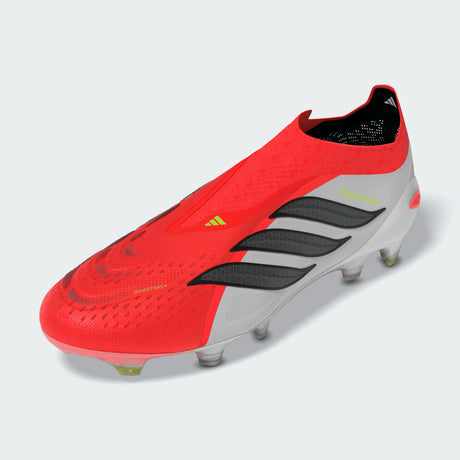 adidas Predator Elite Laceless FG Firm Ground Men´s Soccer Cleats - Red/Black/White