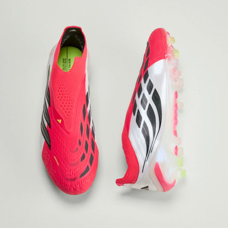 adidas Predator Elite Laceless FG Firm Ground Men´s Soccer Cleats - Red/Black/White