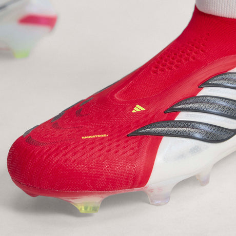 adidas Predator Elite Laceless FG Firm Ground Men´s Soccer Cleats - Red/Black/White