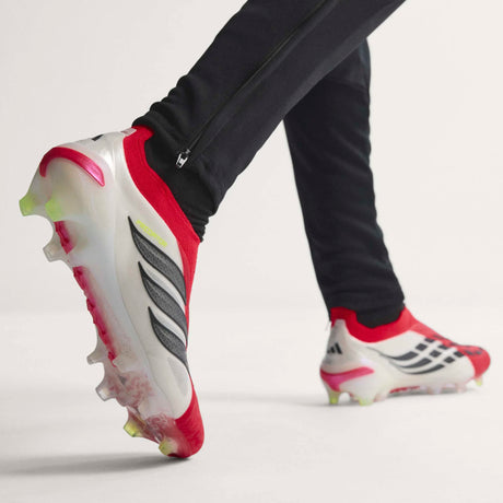 adidas Predator Elite Laceless FG Firm Ground Men´s Soccer Cleats - Red/Black/White
