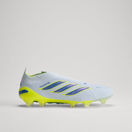 adidas Predator Elite Laceless FG Firm Ground Men's Soccer Cleats - Sky/Blue/Yellow