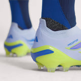 adidas Predator Elite Laceless FG Firm Ground Men's Soccer Cleats - Sky/Blue/Yellow