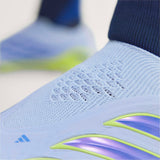 adidas Predator Elite Laceless FG Firm Ground Men's Soccer Cleats - Sky/Blue/Yellow