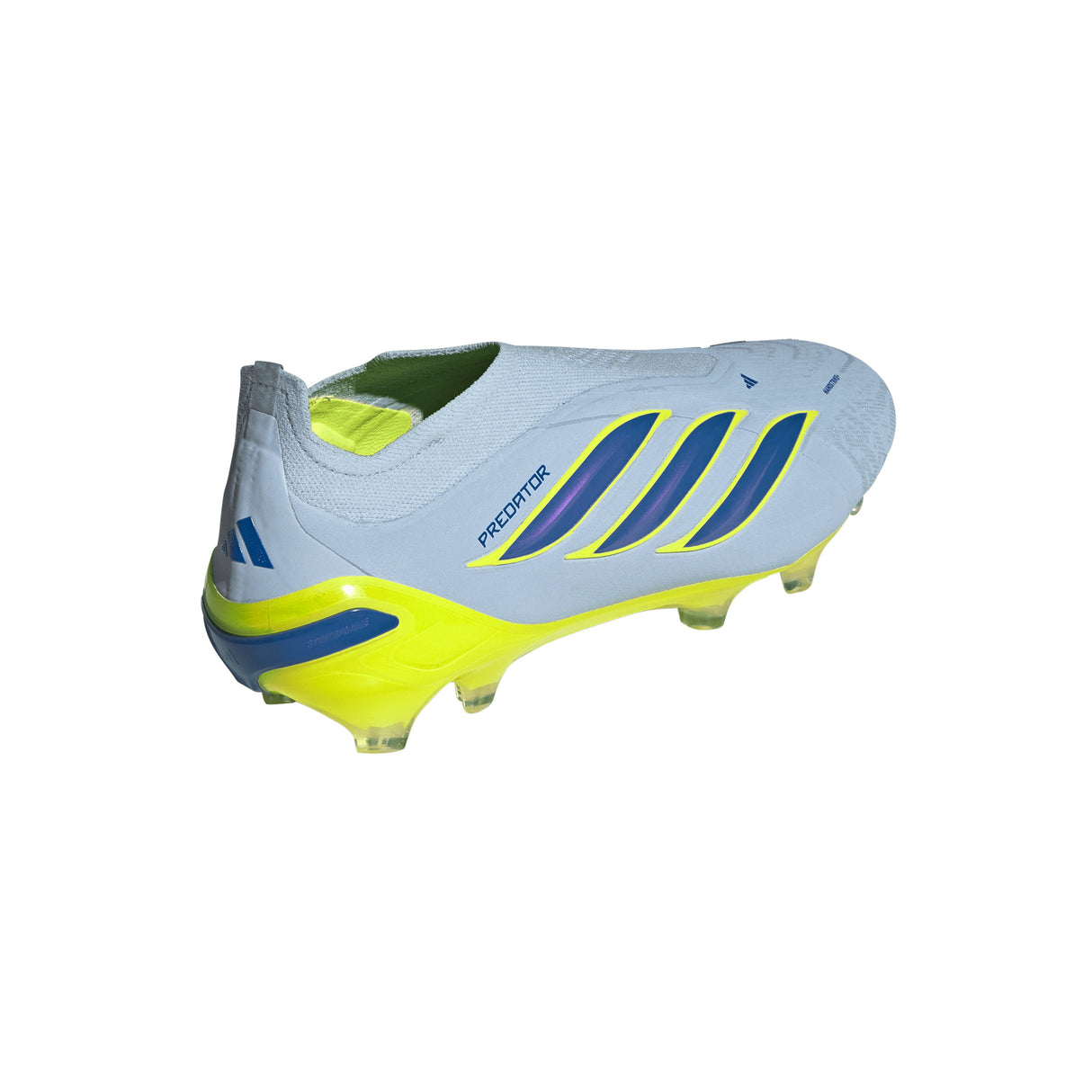 adidas Predator Elite Laceless FG Firm Ground Men's Soccer Cleats - Sky/Blue/Yellow