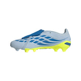 adidas Predator League Fold-Over Tongue FG Firm Ground Men's Soccer Cleats - Sky/Blue/Yellow