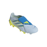 adidas Predator League Fold-Over Tongue FG Firm Ground Men's Soccer Cleats - Sky/Blue/Yellow
