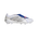 adidas Predator League Fold-Over Tongue FG Firm Ground Men's Soccer Cleats - White/Zero Metallic/Blue
