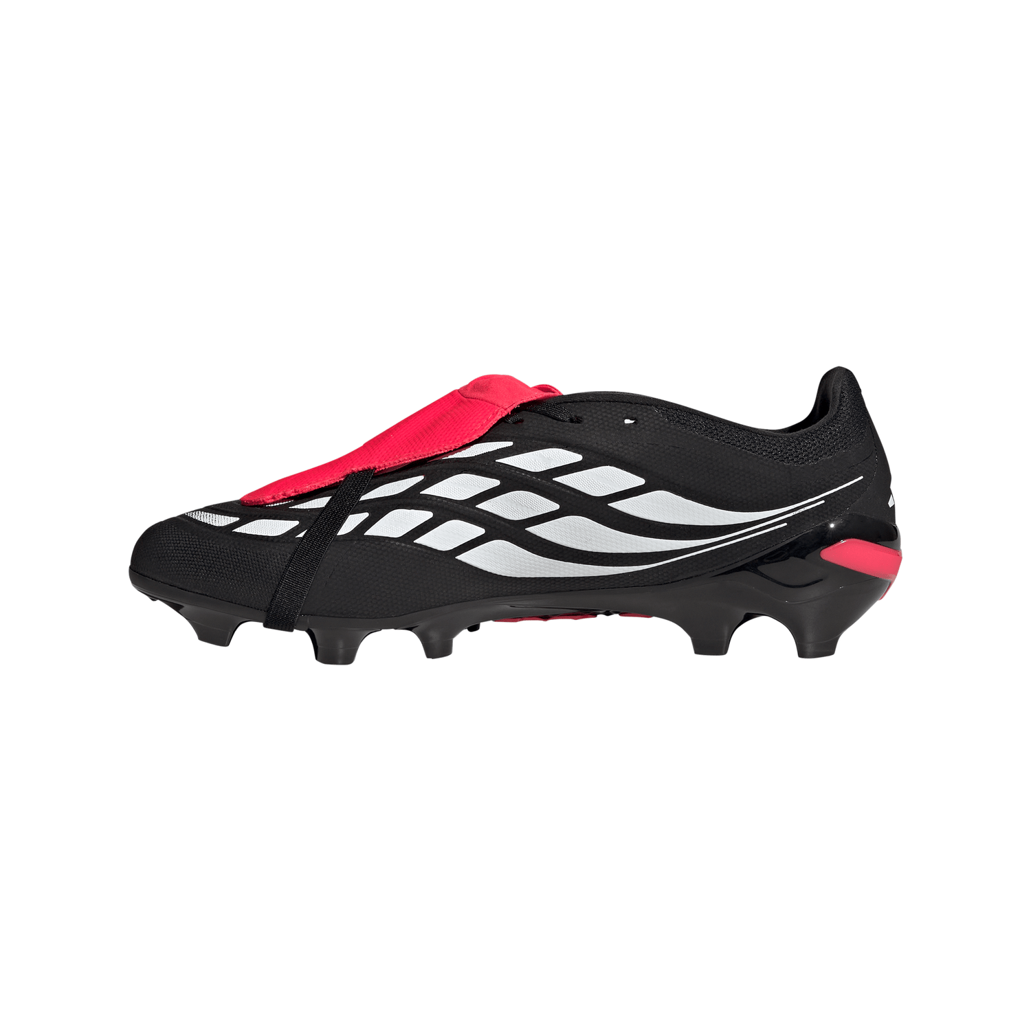 adidas Predator League Fold-Over Tongue FG Firm Ground Men´s Soccer Cleats - Black/White