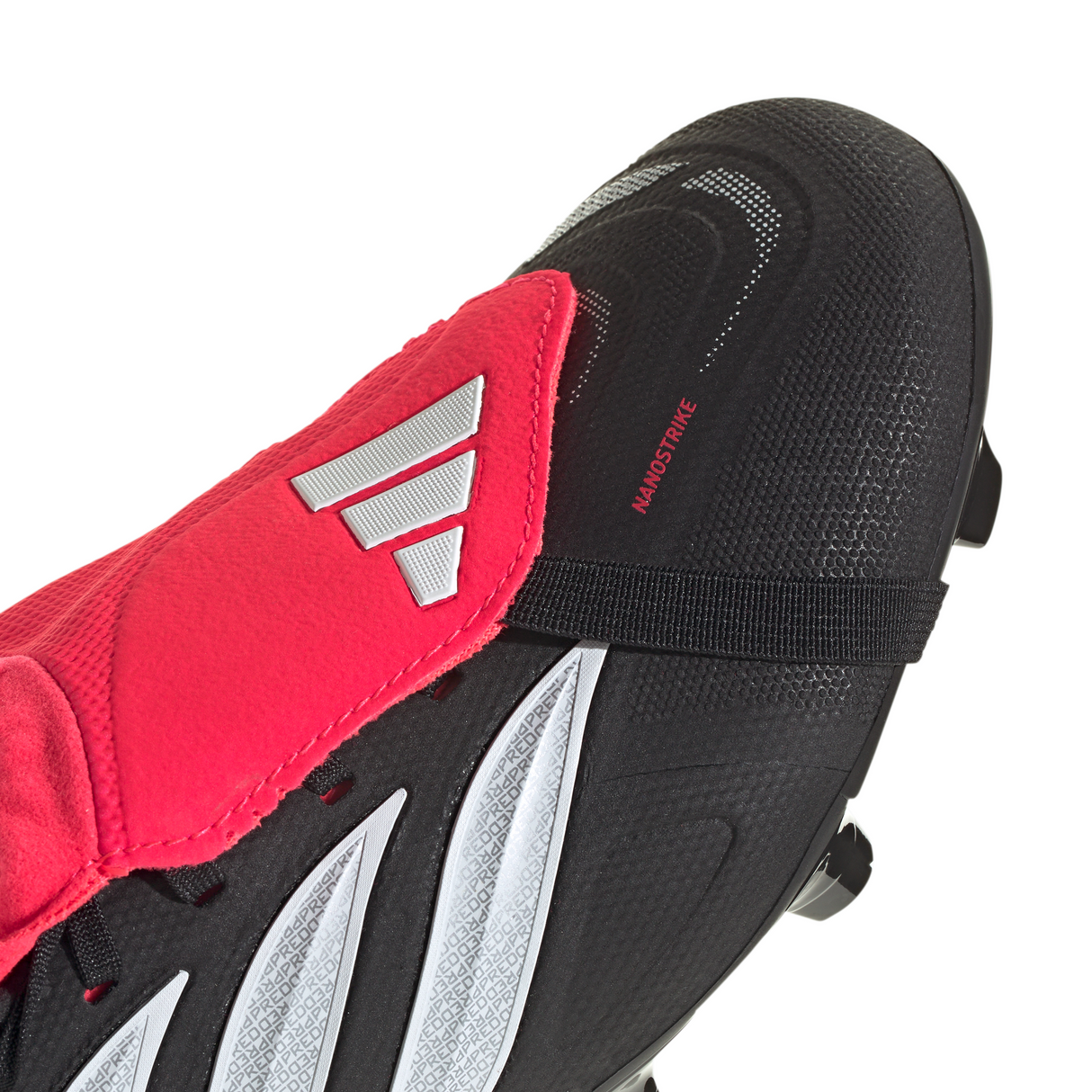 adidas Predator League Fold-Over Tongue FG Firm Ground Men´s Soccer Cleats - Black/White
