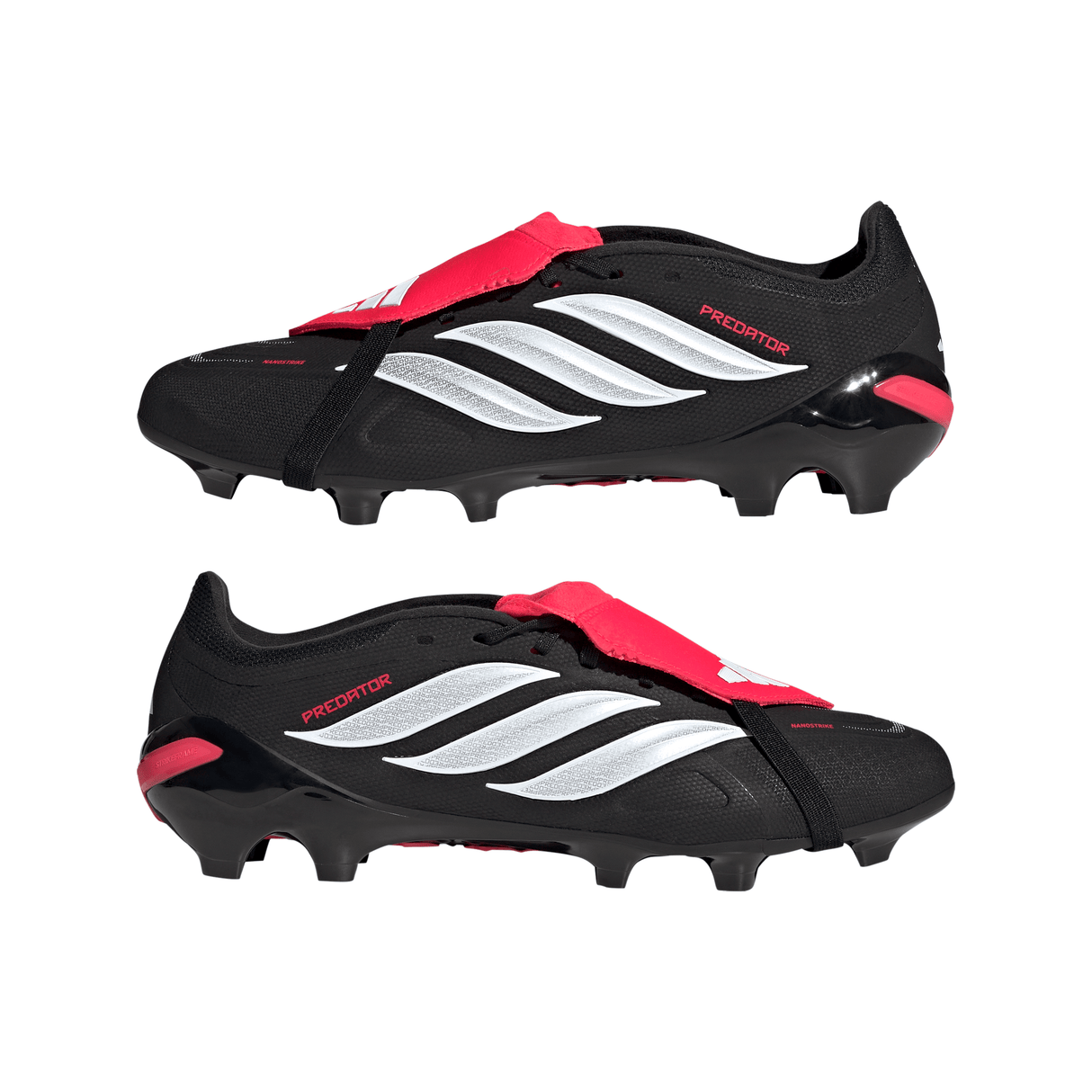 adidas Predator League Fold-Over Tongue FG Firm Ground Men´s Soccer Cleats - Black/White