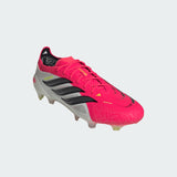 adidas Predator Elite FG Firm Ground Men's Soccer Cleats - Lucid Red/Black/White