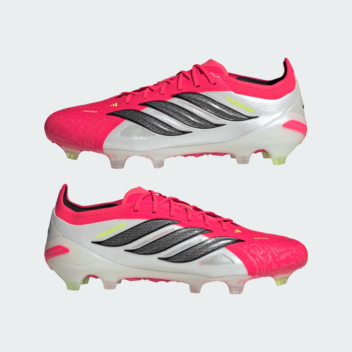 adidas Predator Elite FG Firm Ground Men's Soccer Cleats - Lucid Red/Black/White