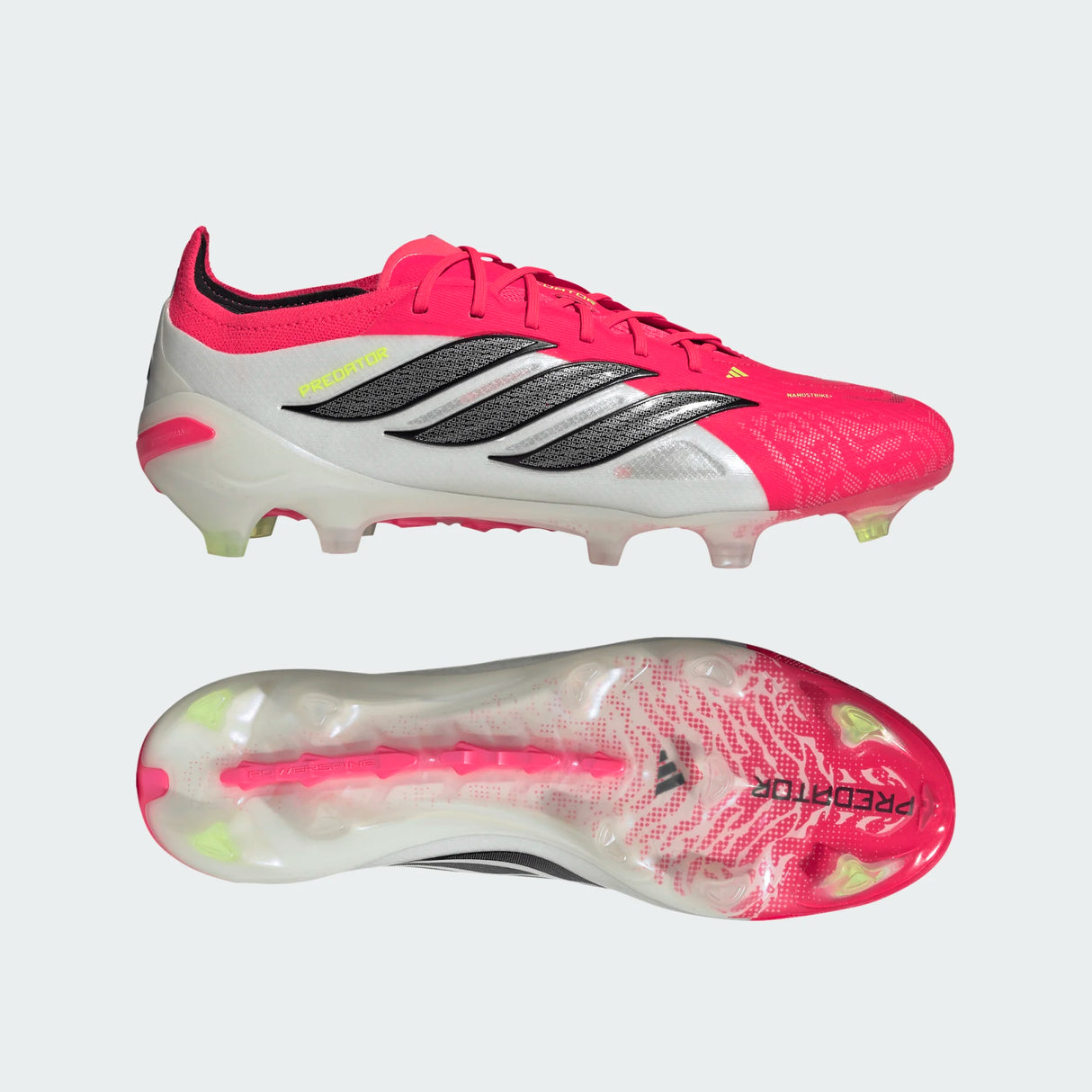 adidas Predator Elite FG Firm Ground Men's Soccer Cleats - Lucid Red/Black/White