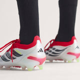 adidas Predator Elite FG Firm Ground Men's Soccer Cleats - Lucid Red/Black/White