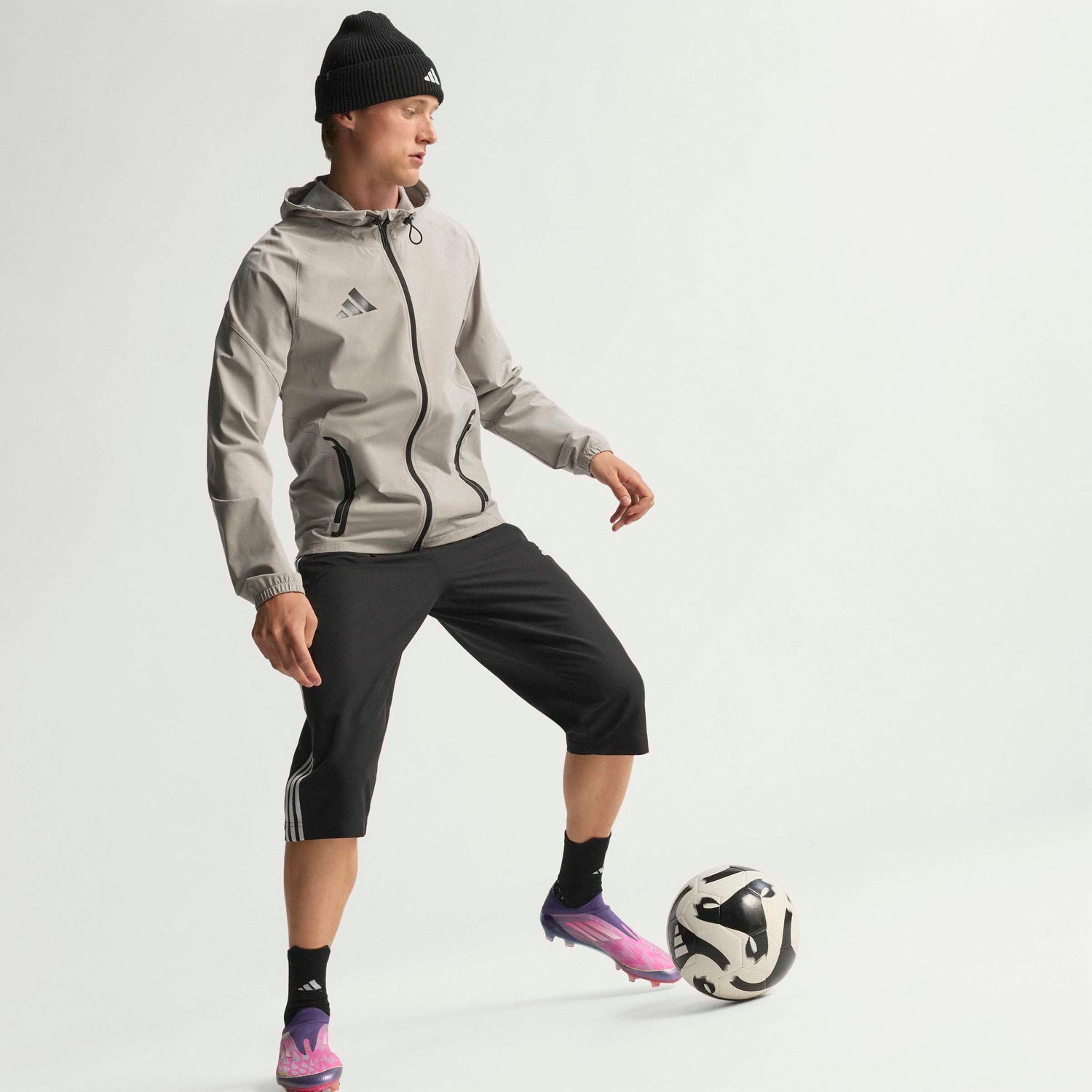 adidas F50 LEAGUE Laceless FG Men's Soccer Cleats - Purple/White/Lemon