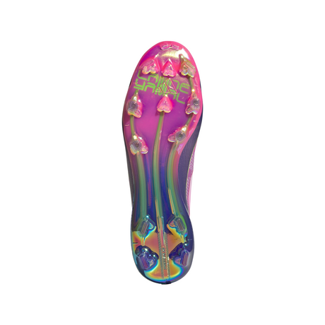 adidas F50 Elite LY Laceless FG Men's Soccer Cleats - Purple/White/Lemon