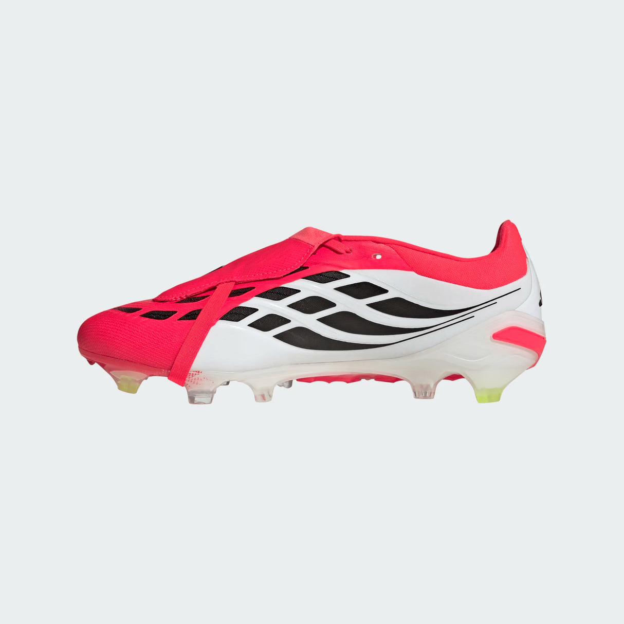 adidas Predator Pro Fold-Over Tongue FG Firm Ground Men's Soccer Cleats - Lucid Red/Black/White