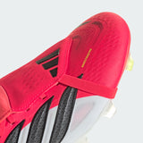 adidas Predator Pro Fold-Over Tongue FG Firm Ground Men's Soccer Cleats - Lucid Red/Black/White