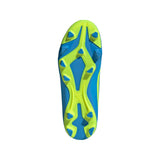 adidas F50 Club FG/MG Firm Ground/Multi Ground Youth Soccer Cleats - Blue/Yellow/Aqua