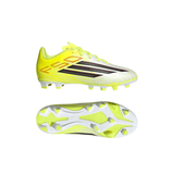 adidas F50 Club FG/MG Firm Ground/Multi Ground Youth Soccer Cleats - Yellow/Black/Red