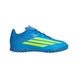 Zapatillas de fútbol adidas F50 Club TF para césped artificial - Azul/Amarillo/Aqua