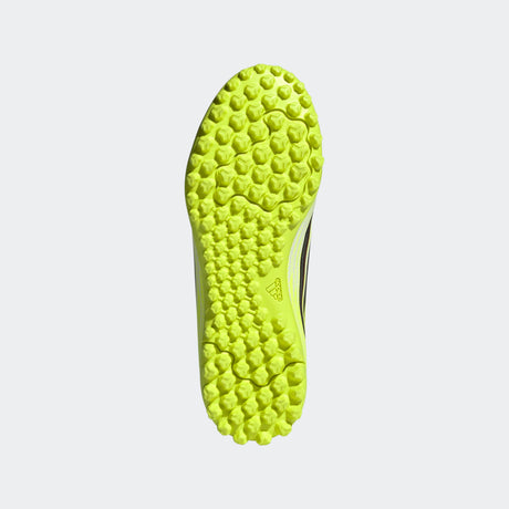 adidas F50 Club TF Turf Youth Soccer Cleats - Solar Yellow/Black/Lucid Red